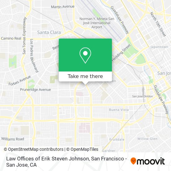 Mapa de Law Offices of Erik Steven Johnson