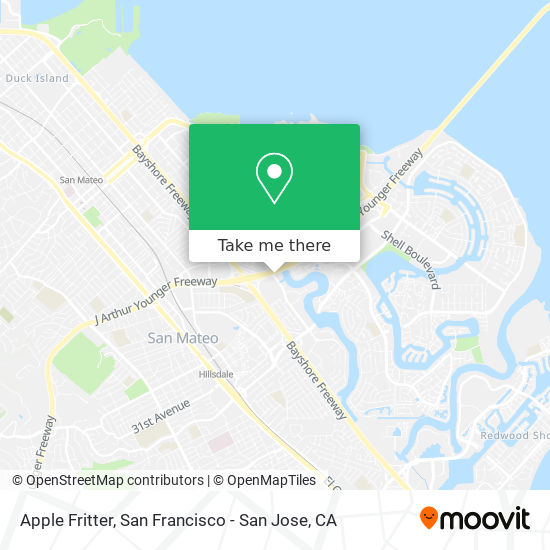 Apple Fritter map