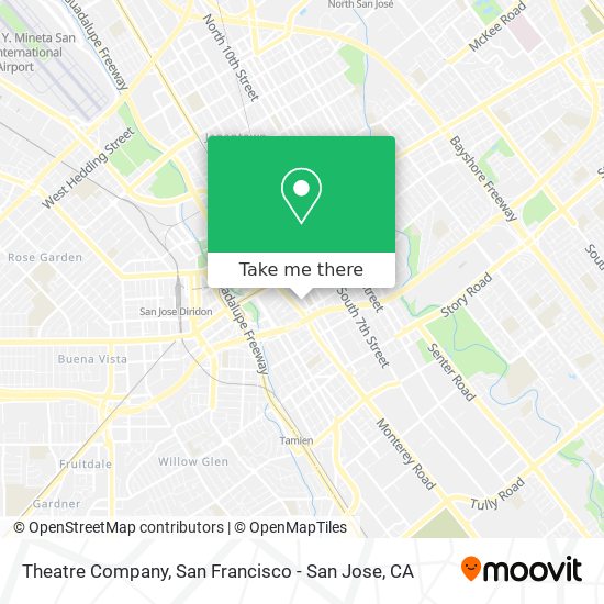 Mapa de Theatre Company