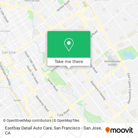 Eastbay Detail Auto Care map