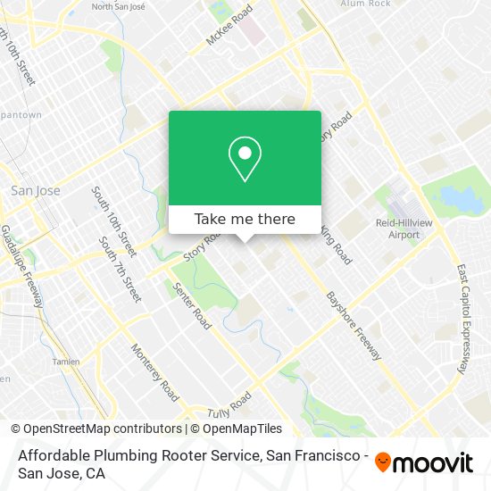 Mapa de Affordable Plumbing Rooter Service