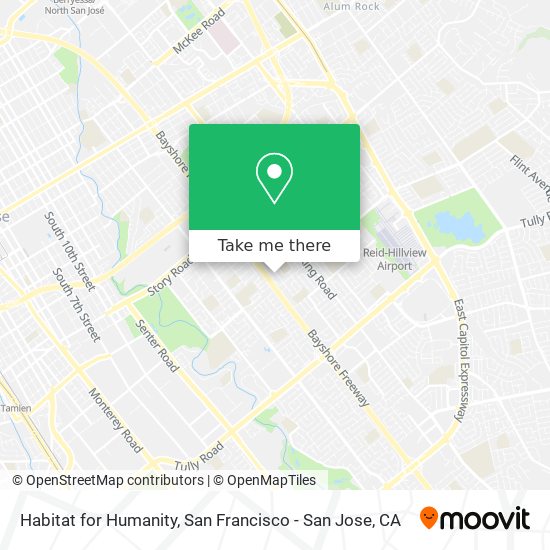 Habitat for Humanity map