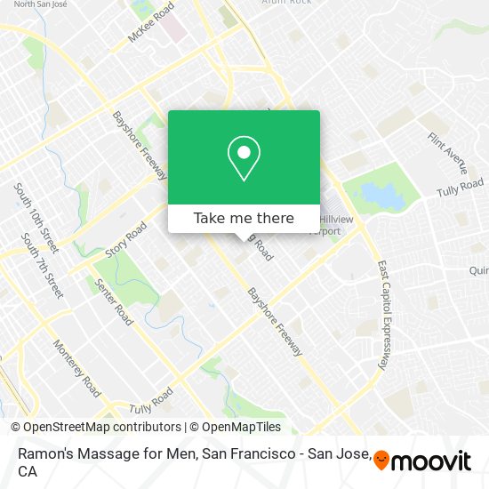 Ramon's Massage for Men map
