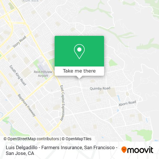 Luis Delgadillo - Farmers Insurance map