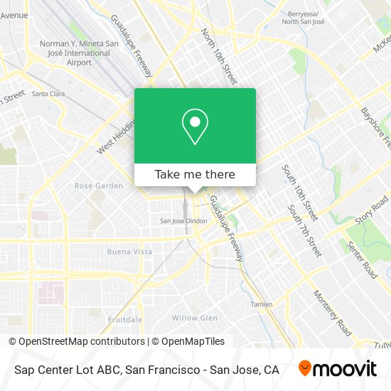 Sap Center Lot ABC map