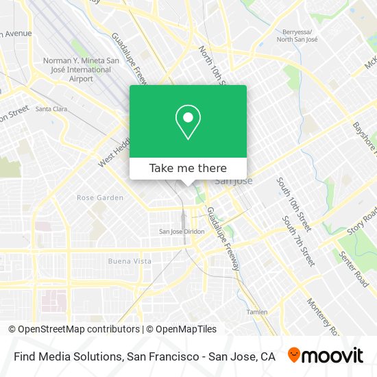 Find Media Solutions map