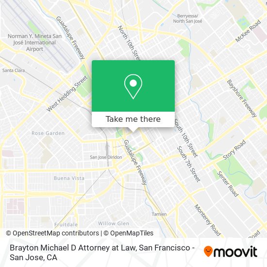 Brayton Michael D Attorney at Law map