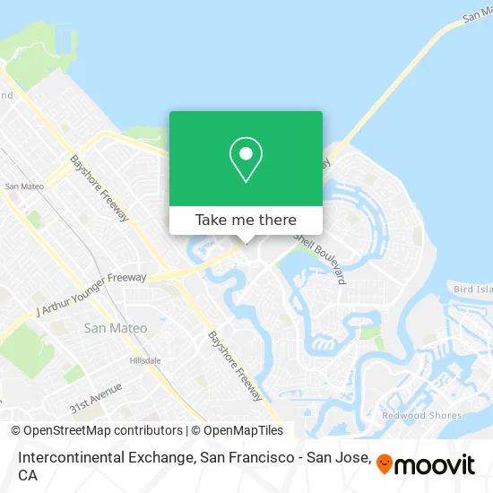 Intercontinental Exchange map