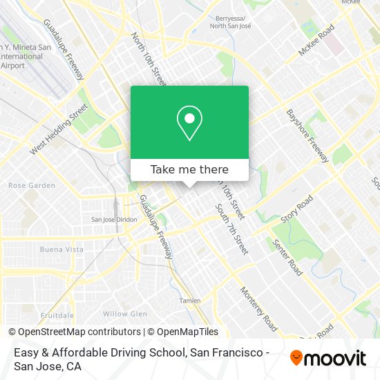 Easy & Affordable Driving School map