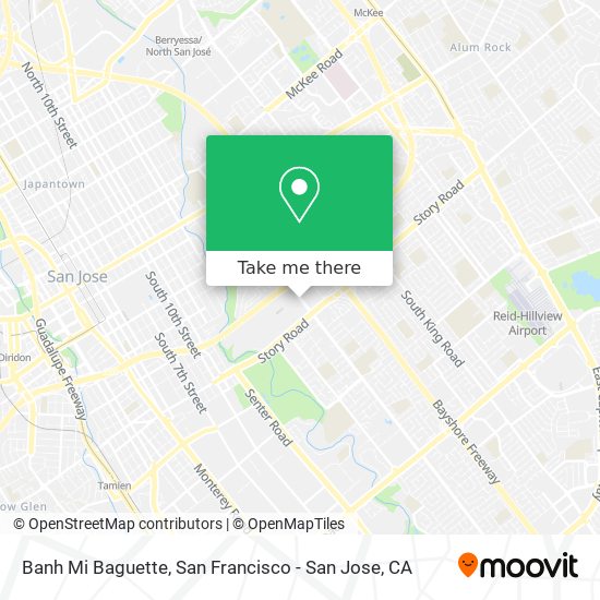 Banh Mi Baguette map