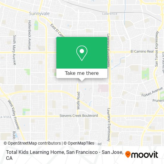 Mapa de Total Kids Learning Home