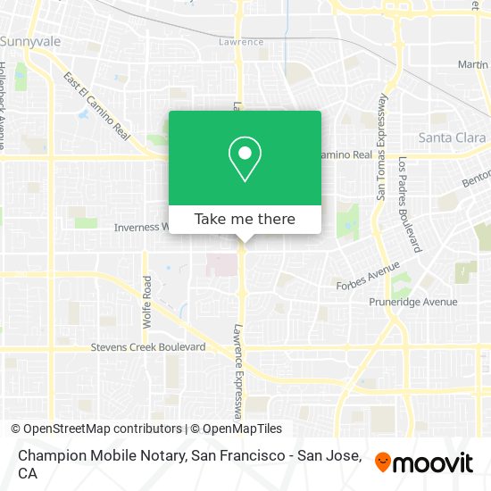 Champion Mobile Notary map