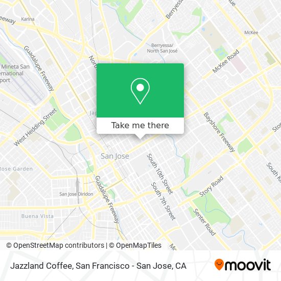 Jazzland Coffee map