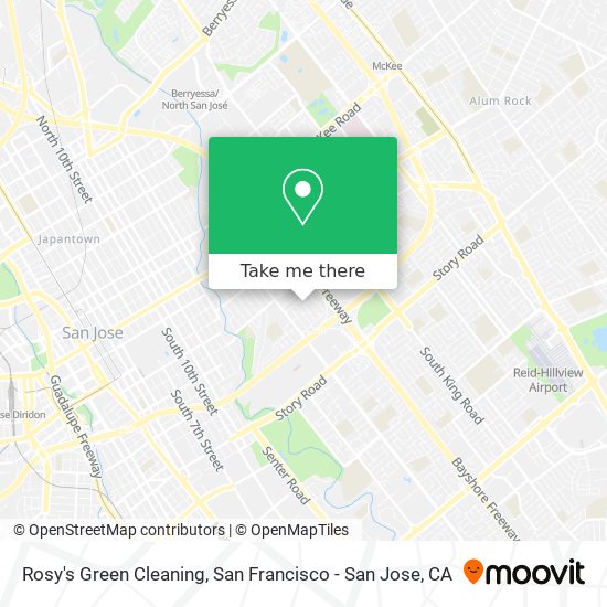 Mapa de Rosy's Green Cleaning