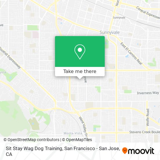 Sit Stay Wag Dog Training map