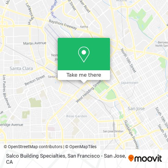 Salco Building Specialties map