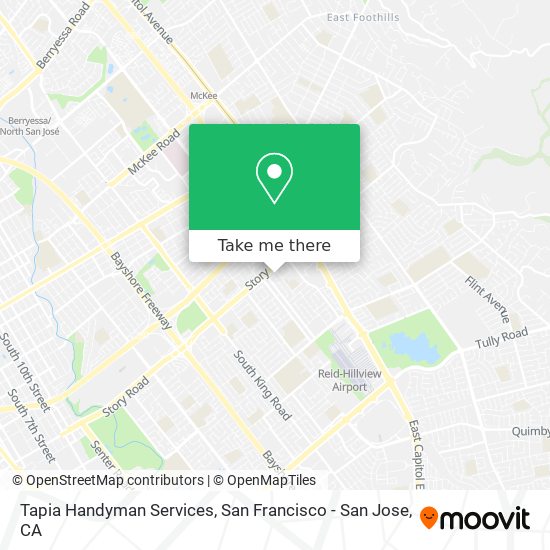 Mapa de Tapia Handyman Services