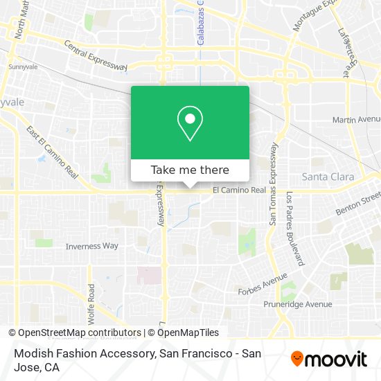 Mapa de Modish Fashion Accessory