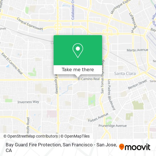 Bay Guard Fire Protection map