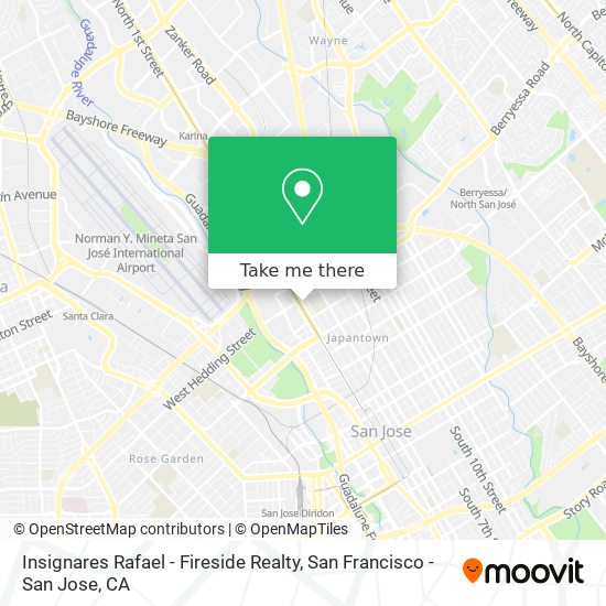 Insignares Rafael - Fireside Realty map