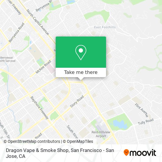 Mapa de Dragon Vape & Smoke Shop