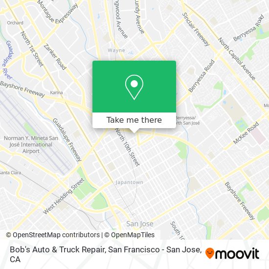 Bob's Auto & Truck Repair map