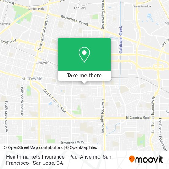 Healthmarkets Insurance - Paul Anselmo map