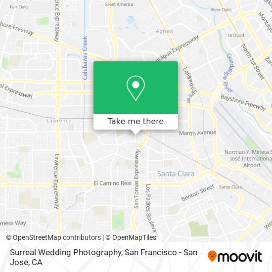 Mapa de Surreal Wedding Photography