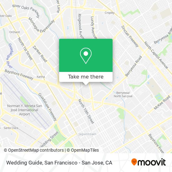 Wedding Guide map