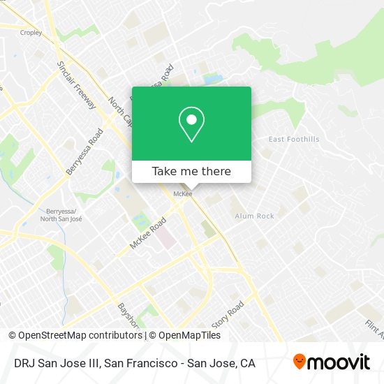DRJ San Jose III map