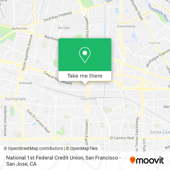 Mapa de National 1st Federal Credit Union