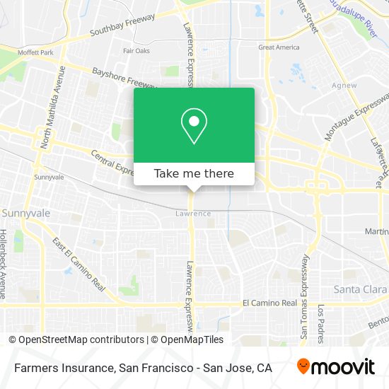 Farmers Insurance map