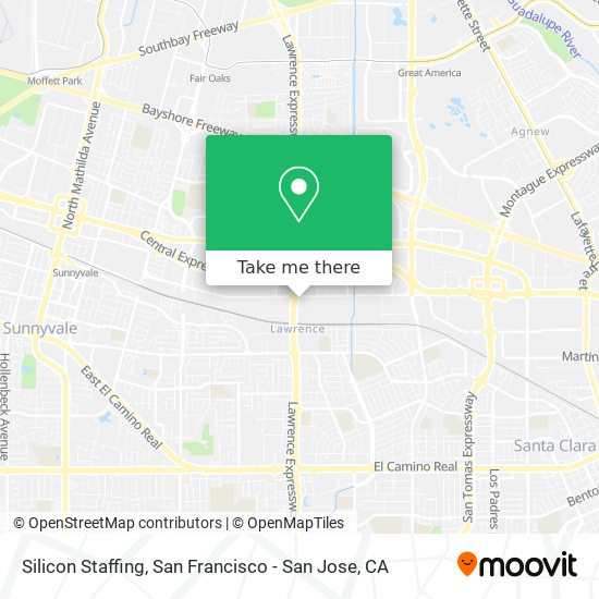 Silicon Staffing map