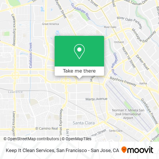 Keep It Clean Services map