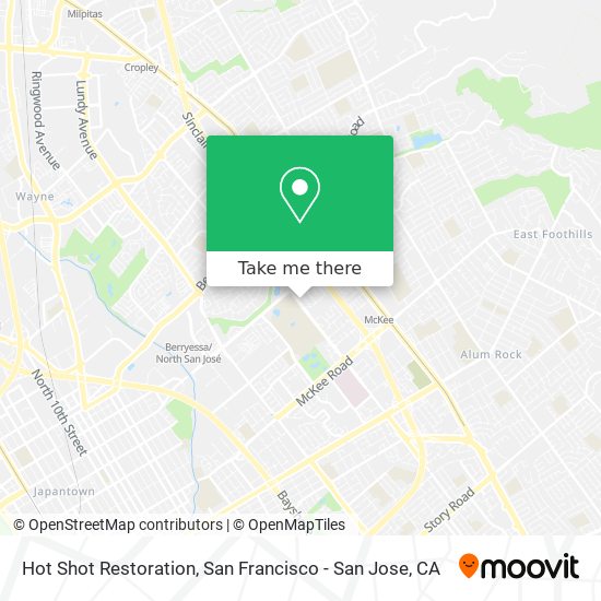 Hot Shot Restoration map