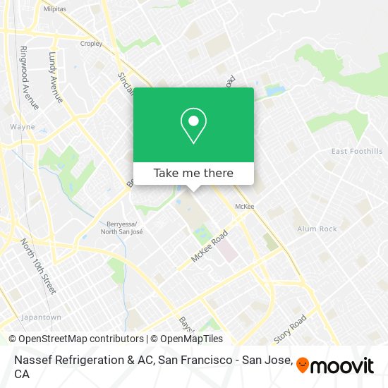 Mapa de Nassef Refrigeration & AC