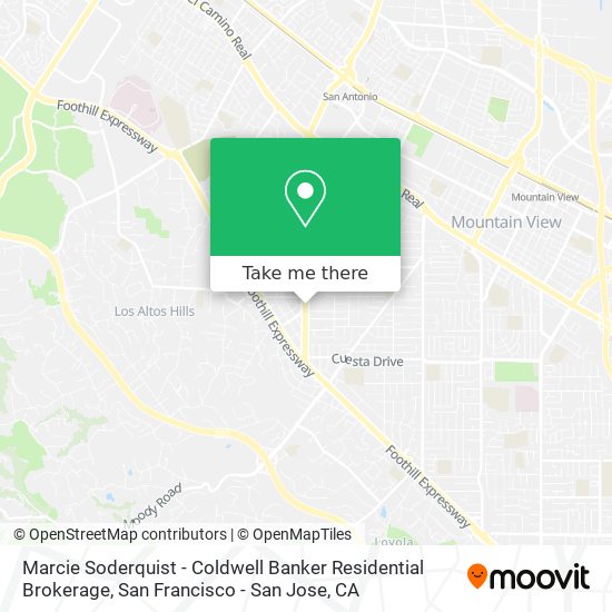 Mapa de Marcie Soderquist - Coldwell Banker Residential Brokerage