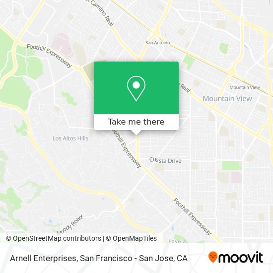 Arnell Enterprises map