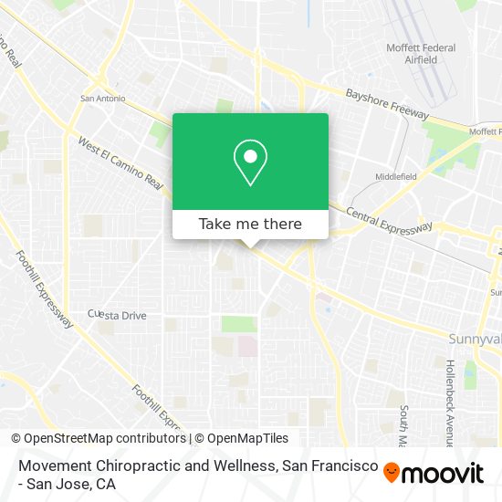 Mapa de Movement Chiropractic and Wellness