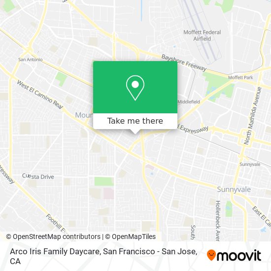 Mapa de Arco Iris Family Daycare