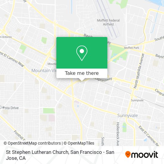 St Stephen Lutheran Church map