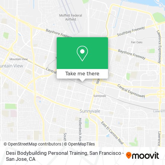 Mapa de Desi Bodybuilding Personal Training