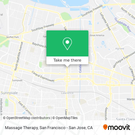 Mapa de Massage Therapy