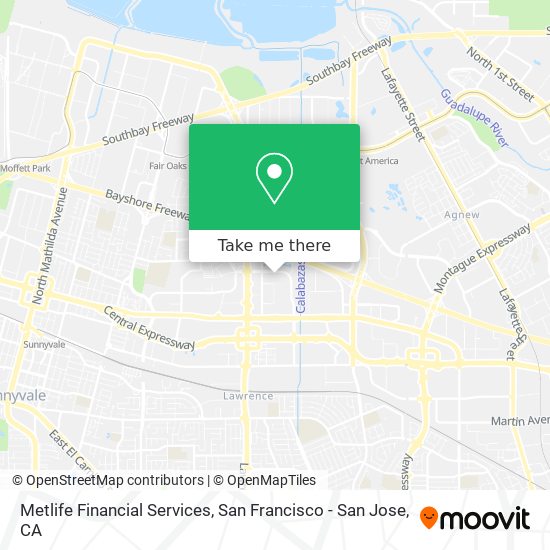 Mapa de Metlife Financial Services