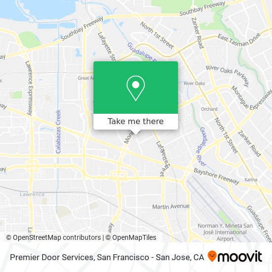 Premier Door Services map