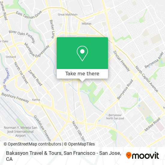 Bakasyon Travel & Tours map