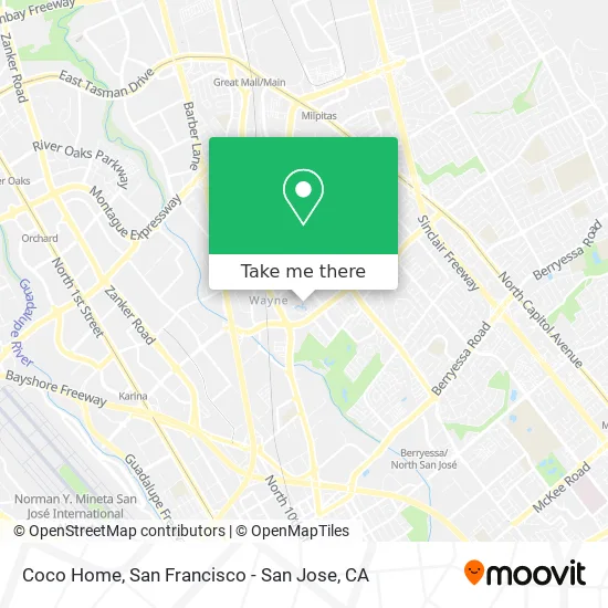 Mapa de Coco Home