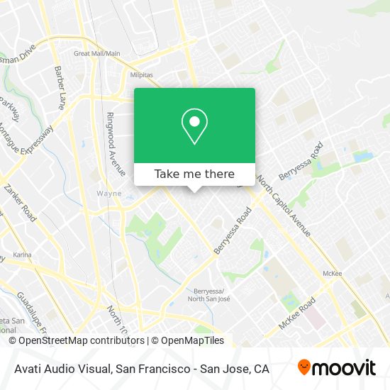 Avati Audio Visual map