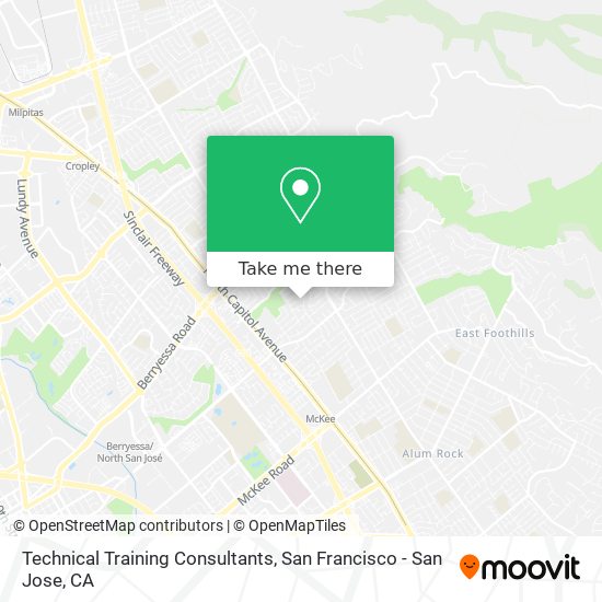 Technical Training Consultants map