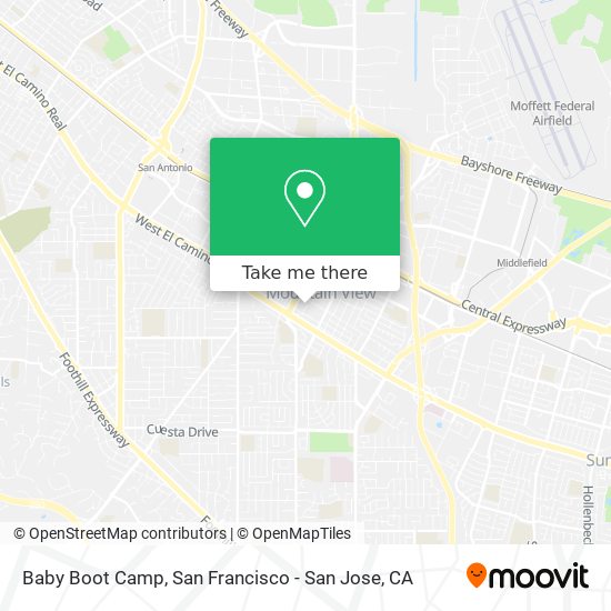 Mapa de Baby Boot Camp